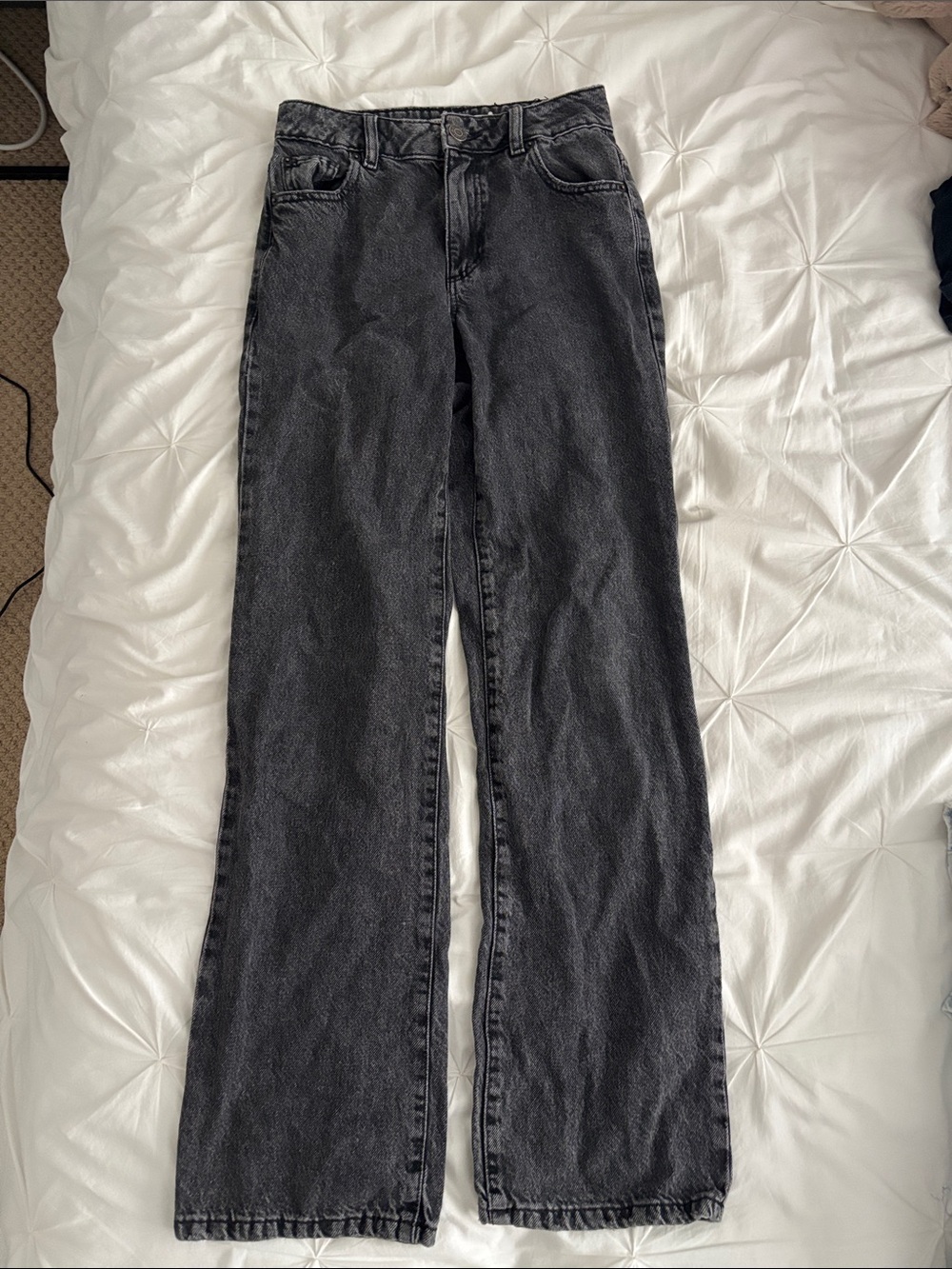 Garage Dark Gray/Black 90’s Straight Jeans